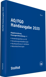 AO/FGO Handausgabe 2020