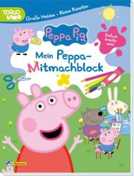 Peppa: Große Helden - Kleine Künstler: Mein Peppa-Mitmachblock