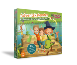 FRANZIS 67202 - Petronella Apfelmus Adventskalender - Experimente und Zaubertricks, 24 spannende Versuche zum Advent, für Kinder ab 7 Jahren