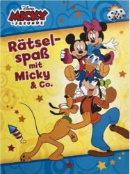 Disney Micky Freunde Rätselspaß mit Micky Rätsel Malbuch