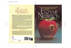 Enzyme Nutrition: The Food Enzyme Concept
