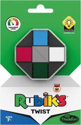 ThinkFun - 76401 - Rubik's Twist, der kreative Rätselspaß für Fans des original Rubik's Cubes. Kreiere unzählige Formen. Für alle Fans des Zauberwürfels.
