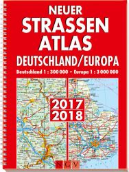 Neuer Straßenatlas Deutschland/Europa 2017/2018
