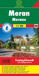 Meran, Stadtplan 1:7.500