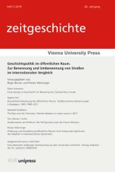 Geschichtspolitik im öffentlichen Raum