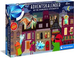 Galileo Lab Adventskalender 2023 - Weihnachtskalender mit 24 Geschenken & Experimenten - Experimentierkasten ab 8 Jahren von Cle