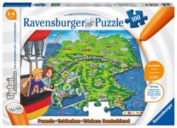 Ravensburger tiptoi 00831 Puzzeln, Entdecken, Erleben: Deutschland, für Kinder von 5-8 Jahren, vermittelt Wissenswertes über Deutschland