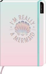 myNOTES I'm really a mermaid - Notizbuch im Mediumformat für Träume, Pläne und Ideen